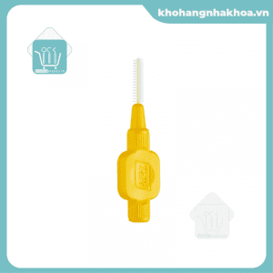 Cây Chải Kẽ Răng IDB Yellow Bag 0.7 mm Màu Vàng - Hiệu Quả và Nhẹ Nhàng (Bộ 8)