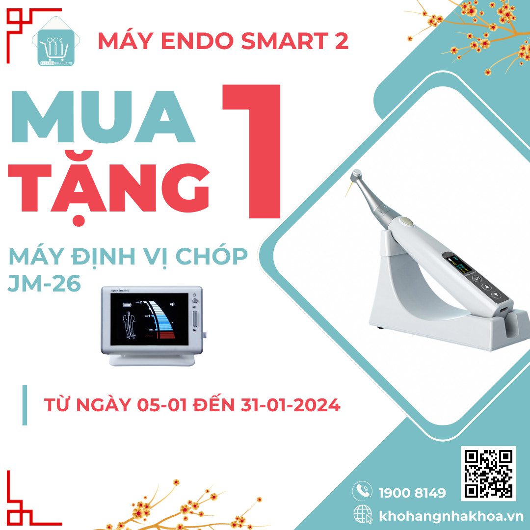 Mua Máy Endo Smart 2, Tặng Máy Định Vị Chóp